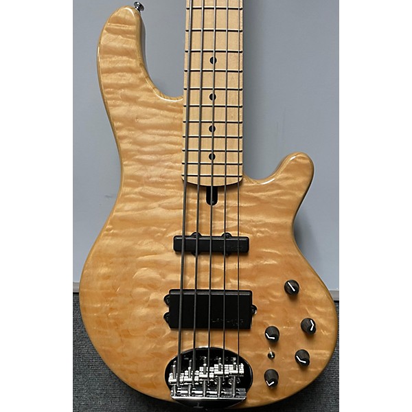 Used Lakland Used 2014 Lakland 55-02 Skyline Series 5 String Natural Electric Bass Guitar