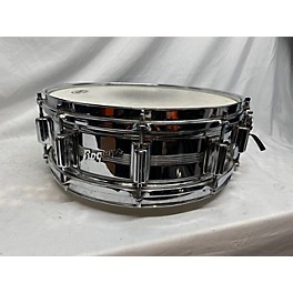 Vintage Dyna-sonic Vintage 1970s DYNA-SONIC 14X6 ROGERS 5 LINE Drum Metallic Silver