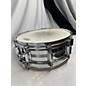 Vintage Dyna-sonic Vintage 1970s DYNA-SONIC 14X6 ROGERS 5 LINE Drum Metallic Silver