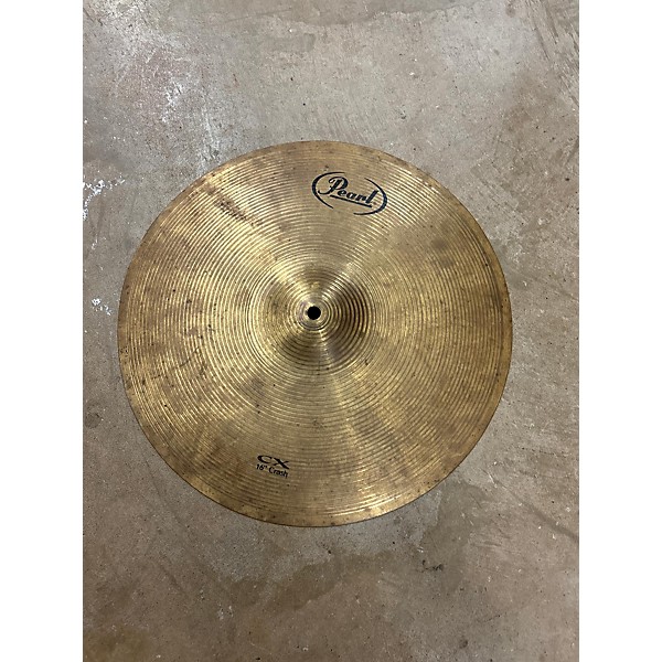 Used Pearl 16in Cx Crash Cymbal Cymbal