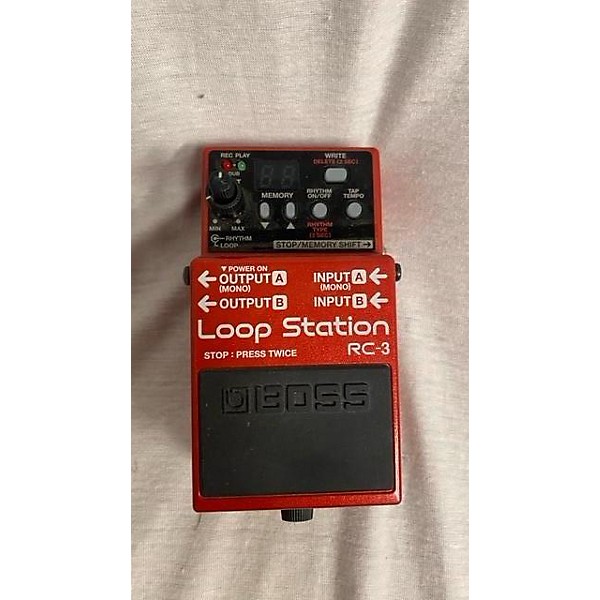 Used BOSS RC3 Loop Station Pedal