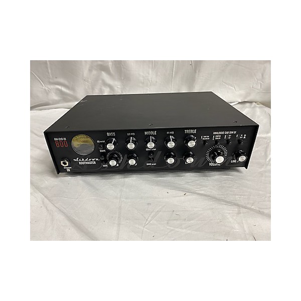 Used Ashdown Root Master RM-800 EVO III Bass Amp Head