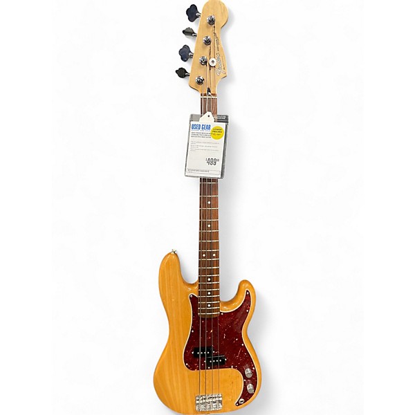 Used Fender Mexican Made Standard Precision Bass Electric Bass Guitar Ash |  Guitar Center