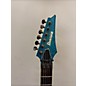 Used Ibanez Used Ibanez Prestige 6570Q Surreal Blue Burst Gloss Solid Body Electric Guitar