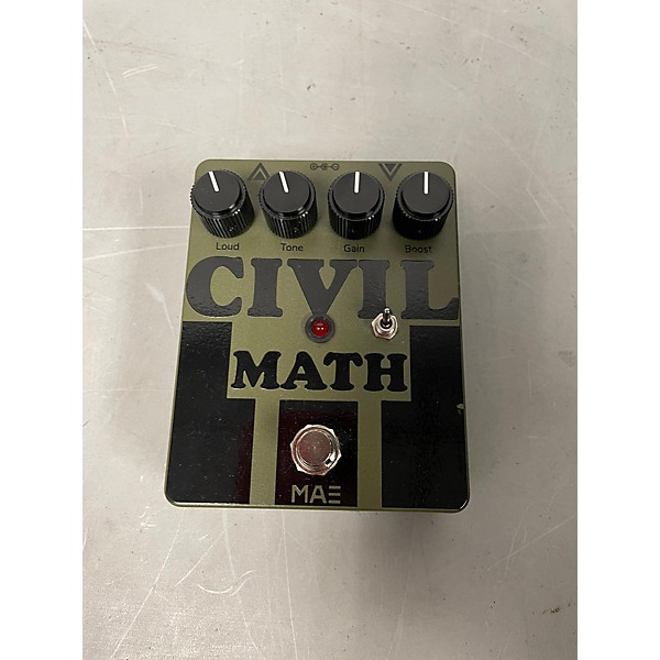 Used Mae Used MAE CIVIL MATH Effect Pedal