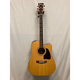 Used Ibanez Used Ibanez AW100CE Natural Acoustic Electric Guitar