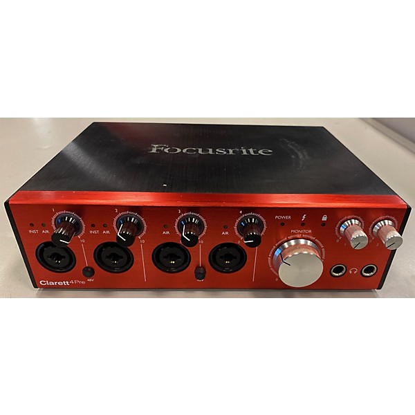 Used Focusrite Clarett 4Pre Audio Interface