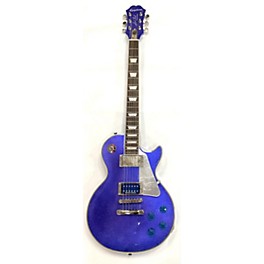 Used Epiphone Used Epiphone Tommy Thayer Les Paul Standard ELECTRIC BLUE Solid Body Electric Guitar