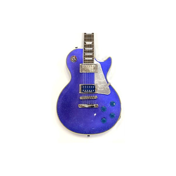 Used Epiphone Used Epiphone Tommy Thayer Les Paul Standard ELECTRIC BLUE Solid Body Electric Guitar