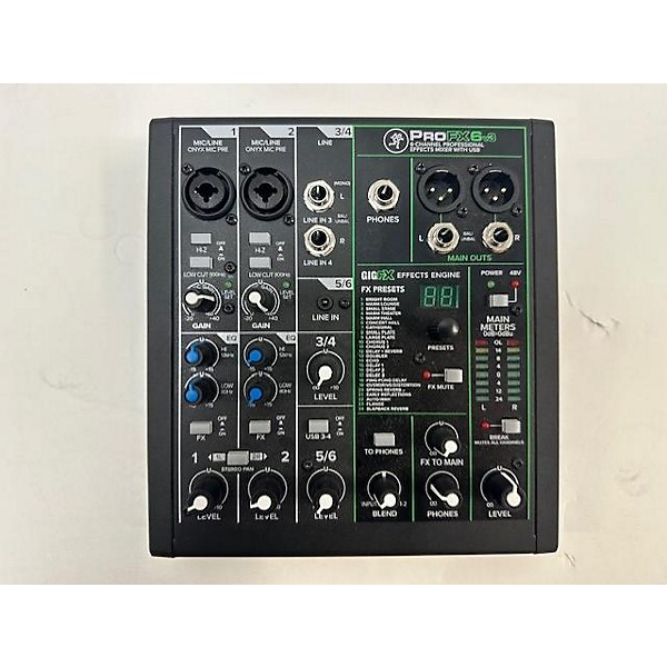 Used Mackie Used Mackie Profx6 Unpowered Mixer