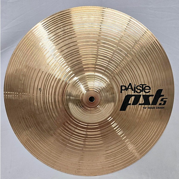 Used Paiste Used Paiste 16in PST Rock Crash Cymbal