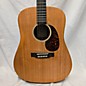 Used Martin Used Martin X Custom Dreadnought Natural Acoustic Electric Guitar