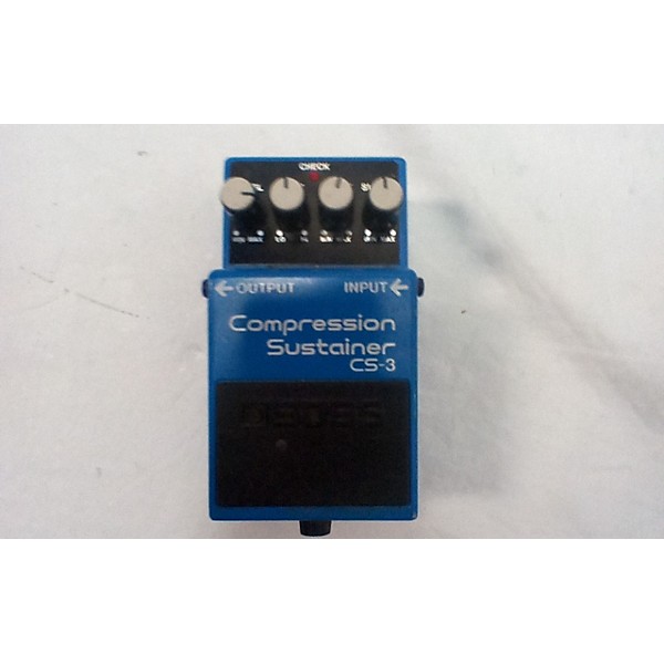 Used BOSS CS3 Compressor Sustainer Effect Pedal