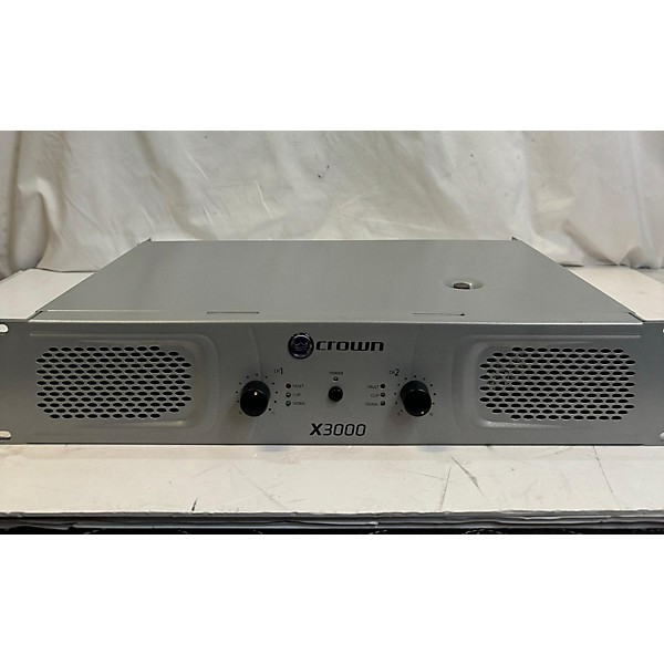 Used Crown X3000 Stereo 2x750W Power Amp