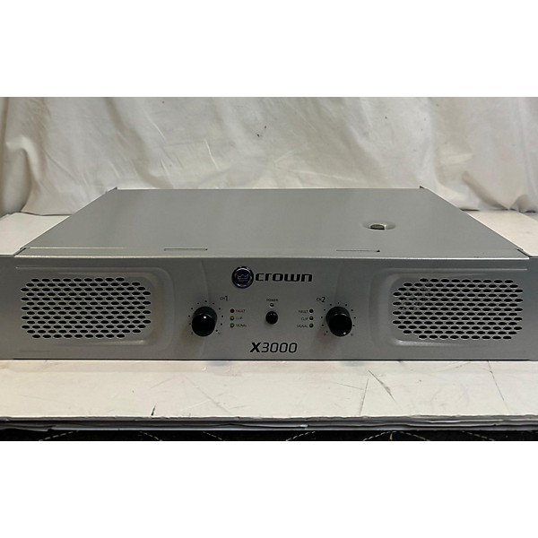 Used Crown X3000 Stereo 2x750W Power Amp