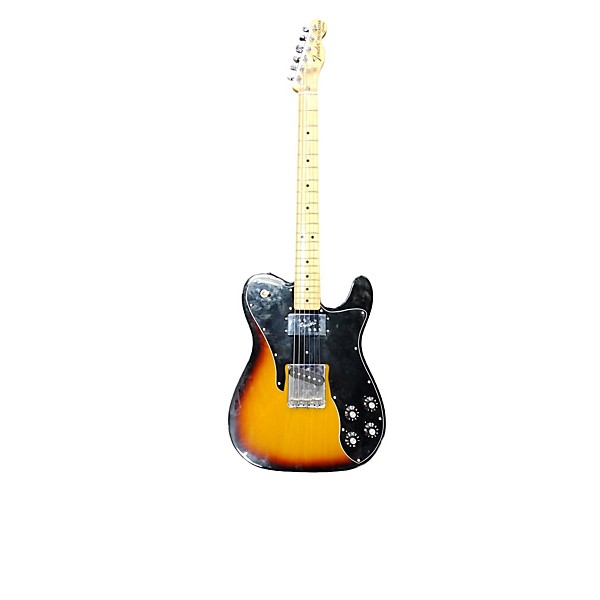 Used Used Fender 1972 Classic Custom Telecaster 2 Tone Sunburst Solid Body Electric Guitar