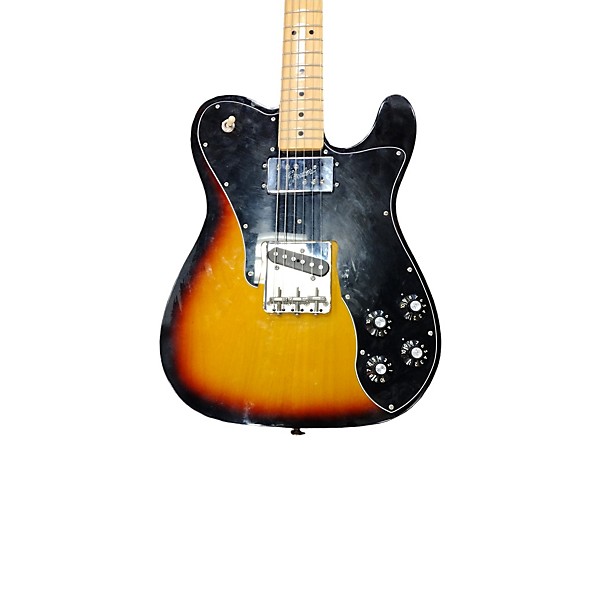 Used Used Fender 1972 Classic Custom Telecaster 2 Tone Sunburst Solid Body Electric Guitar