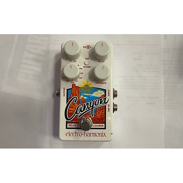 Used Electro-Harmonix Used Electro-Harmonix Canyon Delay And Looper Effect Pedal