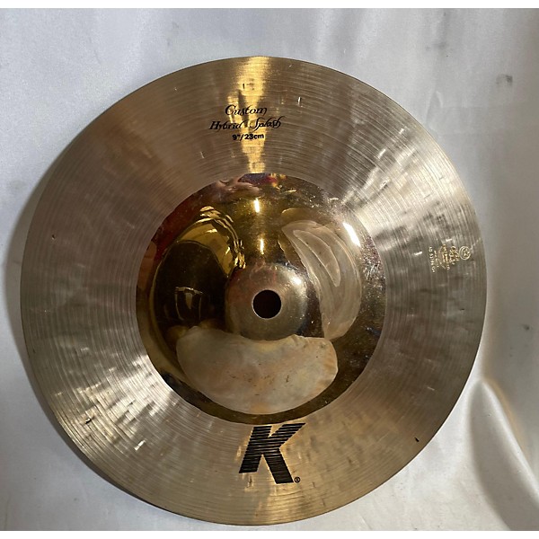 Used Zildjian 9in K Custom Hybrid Splash Cymbal