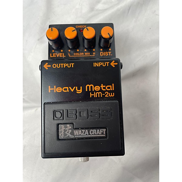 Used BOSS HM2W Heavy Metal Waza Effect Pedal