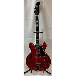 Used Gibson Used 2014 Gibson Memphis Trini Lopez Custom Shop Cherry Red Hollow Body Electric Guitar