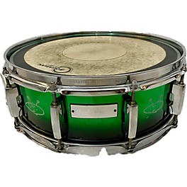 Used Pearl Used Pearl 5.5X14 MORGAN ROSE SIGNATURE SNARE Drum Green