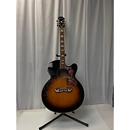 Used Epiphone Used Epiphone J-200EC Studio 2 Color Sunburst Acoustic Electric Guitar