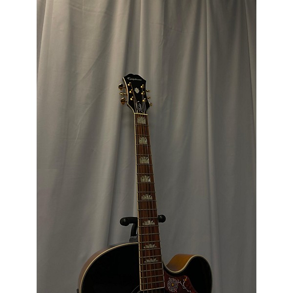 Used Epiphone J-200EC Studio Acoustic Electric Guitar