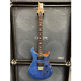 Used PRS Used PRS SE Custom 24 Blue Solid Body Electric Guitar