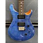 Used PRS Used PRS SE Custom 24 Blue Solid Body Electric Guitar