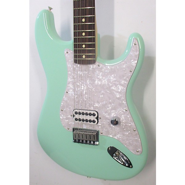 Used Fender Used 2023 Fender Tom Delonge Stratocaster Surf Green Solid Body Electric Guitar