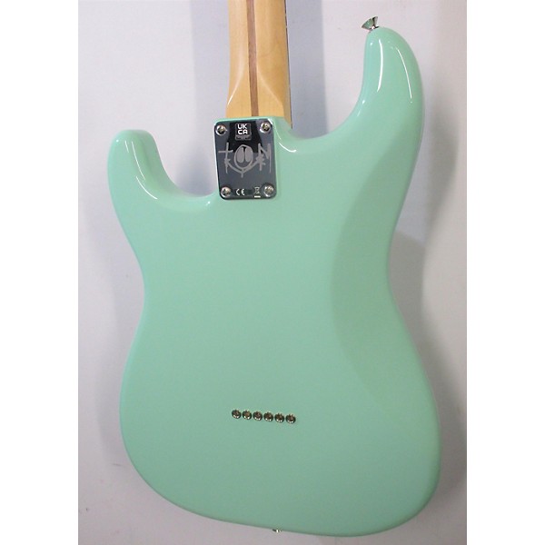 Used Fender Used 2023 Fender Tom Delonge Stratocaster Surf Green Solid Body Electric Guitar