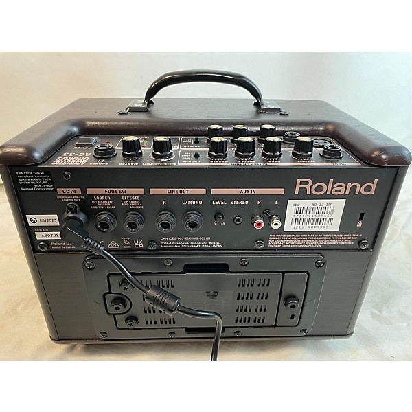 Used Roland AC33RW 30W 2X5 Acoustic Guitar Combo Amp