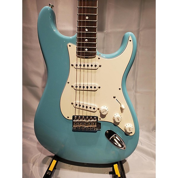 Used Fender Used Fender Artist Series Eric Johnson Stratocaster Tropical Turquoise Solid Body Electric Guitar