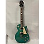 Used Epiphone Used Epiphone Les Paul Standard '60s Quilt Top Translucent Blue Solid Body Electric Guitar thumbnail