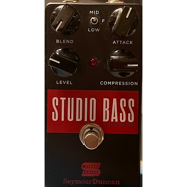 Used Seymour Duncan Studio Bass Compressor Effect Pedal