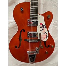 Used Gretsch Guitars Used Gretsch Guitars G5120 Electromatic Orange Hollow Body Electric Guitar