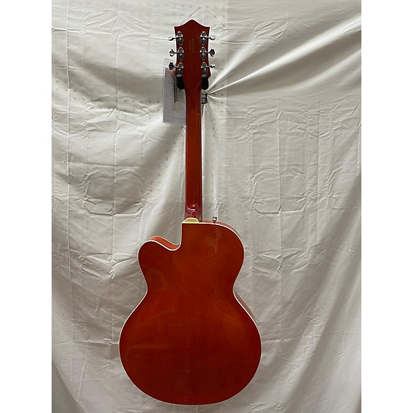 Used Gretsch Guitars Used Gretsch Guitars G5120 Electromatic Orange Hollow Body Electric Guitar