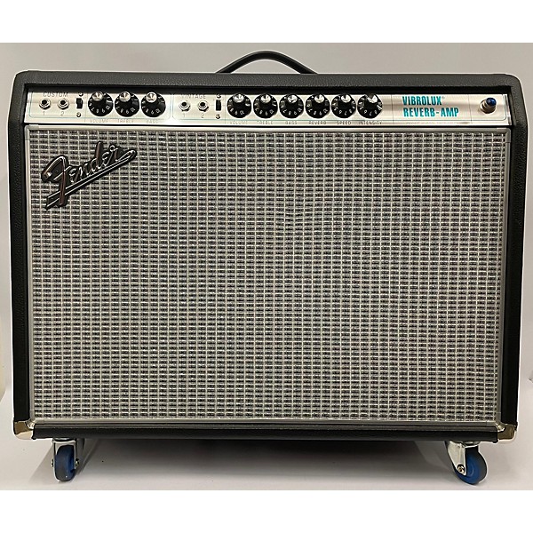 Used Used Fender 1968 Custom Vibrolux Reverb Tube Guitar Combo Amp