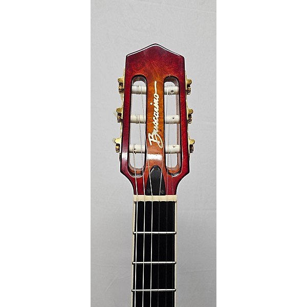 Used Buscarino Used Buscarino STARLIGHT CLASSICAL FIGURED CHERRY BURST Classical Acoustic Electric Guitar