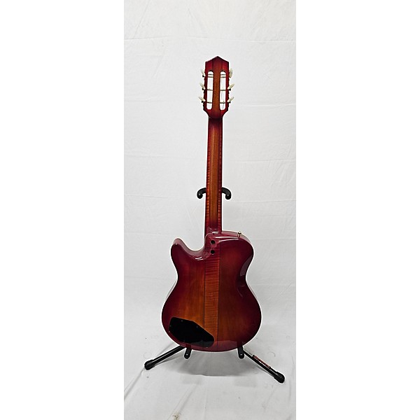 Used Buscarino Used Buscarino STARLIGHT CLASSICAL FIGURED CHERRY BURST Classical Acoustic Electric Guitar