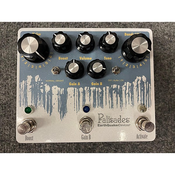 Used EarthQuaker Devices Palisades Mega Ultimate Overdrive Effect Pedal