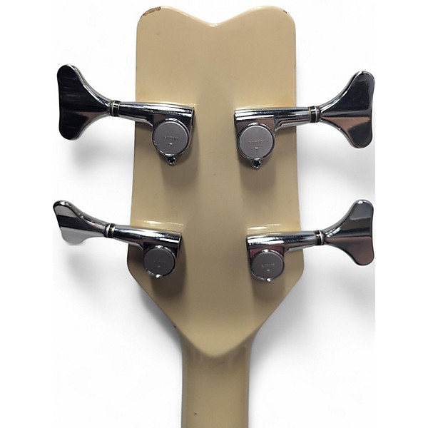 Used Washburn Scavenger White Electric Bass Guitar