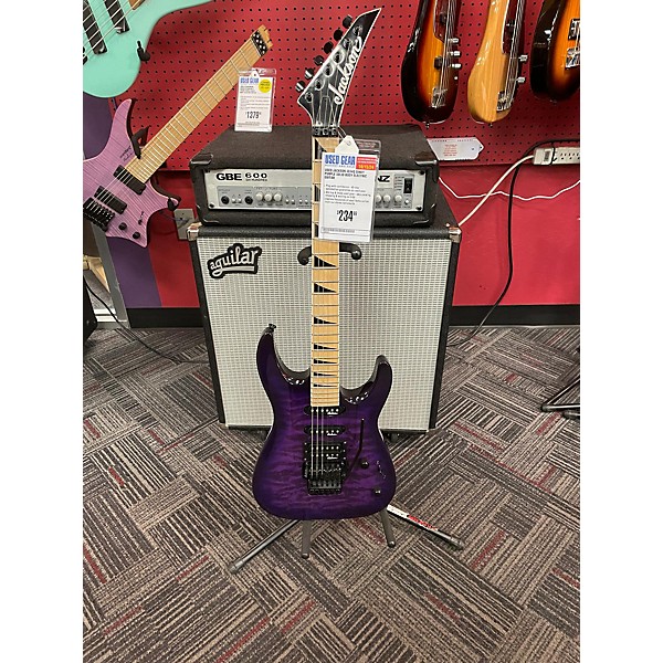 Used Jackson JS34Q Dinky Solid Body Electric Guitar Purple Guitar Center