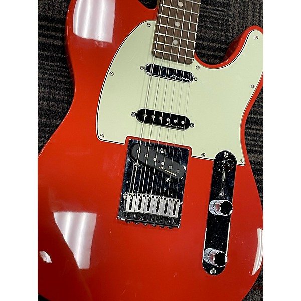 Used Fender Used Fender Deluxe Nashville Telecaster Orange Solid Body Electric Guitar