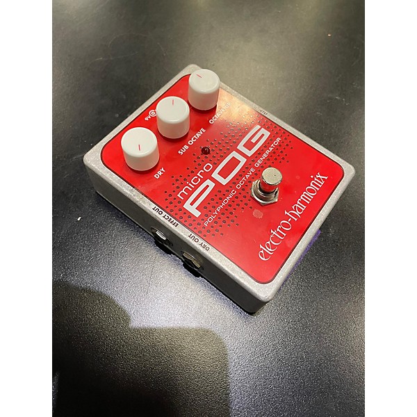 Used Electro-Harmonix Micro Pog Polyphonic Octave Generator Effect Pedal