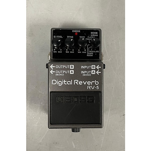 Used BOSS RV5 Digital Reverb Effect Pedal