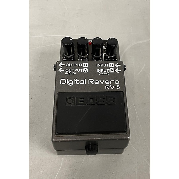 Used BOSS RV5 Digital Reverb Effect Pedal