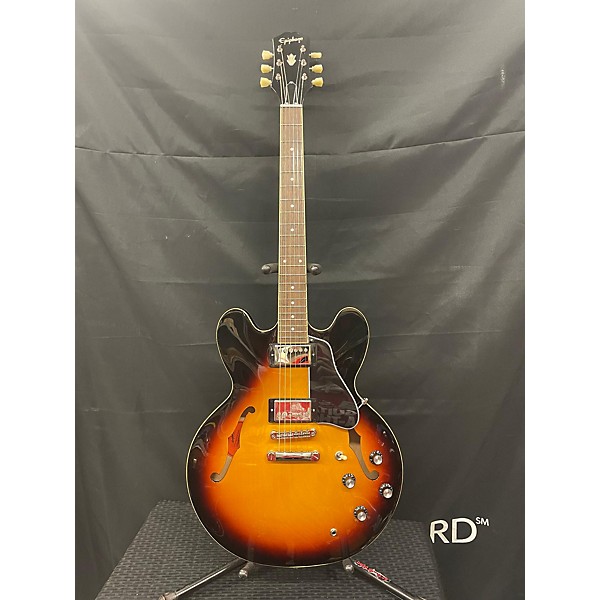 Used Epiphone Used Epiphone ES335 Vintage Sunburst Hollow Body Electric Guitar