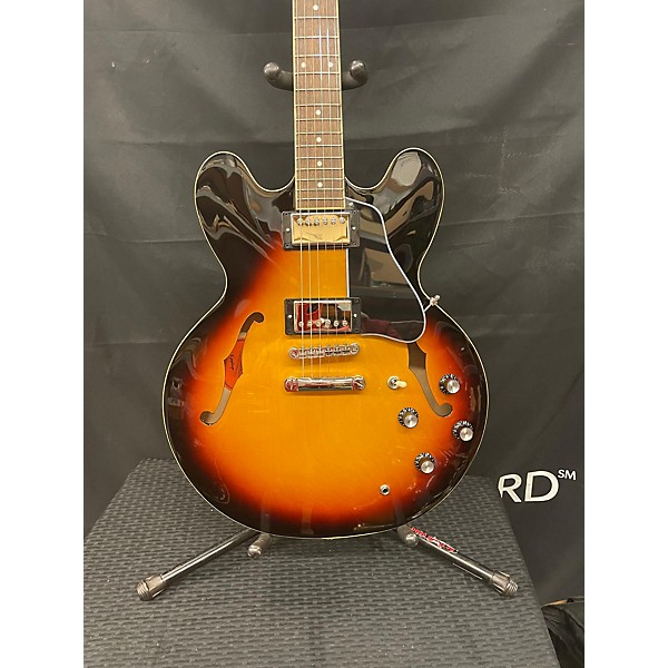 Used Epiphone Used Epiphone ES335 Vintage Sunburst Hollow Body Electric Guitar